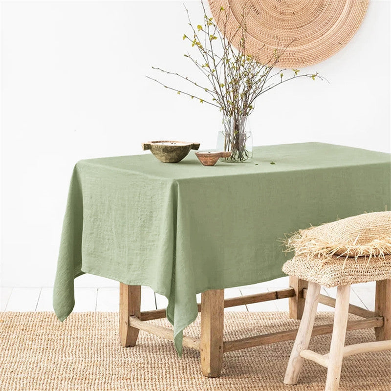 nexlinen | 100% Pure Linen Tablecloth - Natural Linen