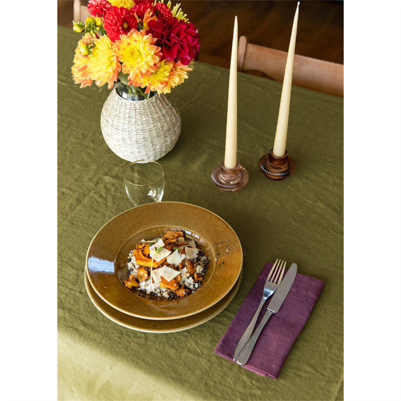 nexlinen | 100% Pure Linen Tablecloth - Natural Linen