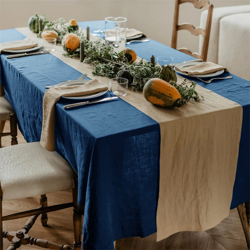 nexlinen | 100% Pure Linen Tablecloth - Natural Linen