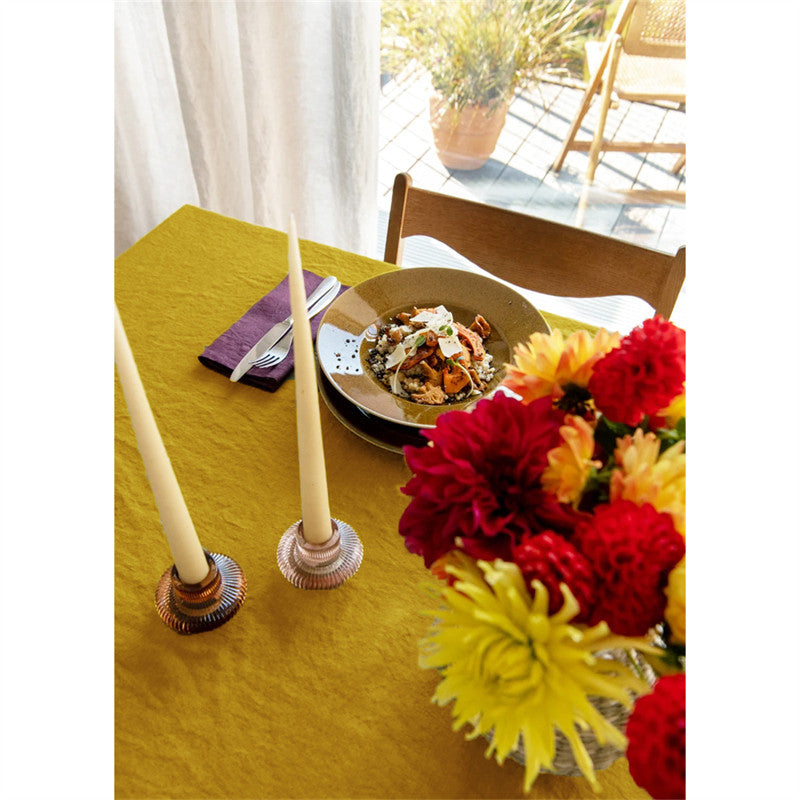 nexlinen | 100% Pure Linen Tablecloth - Natural Linen