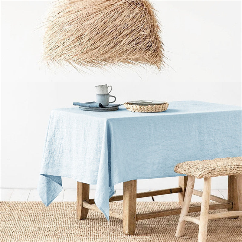 nexlinen | 100% Pure Linen Tablecloth - Natural Linen